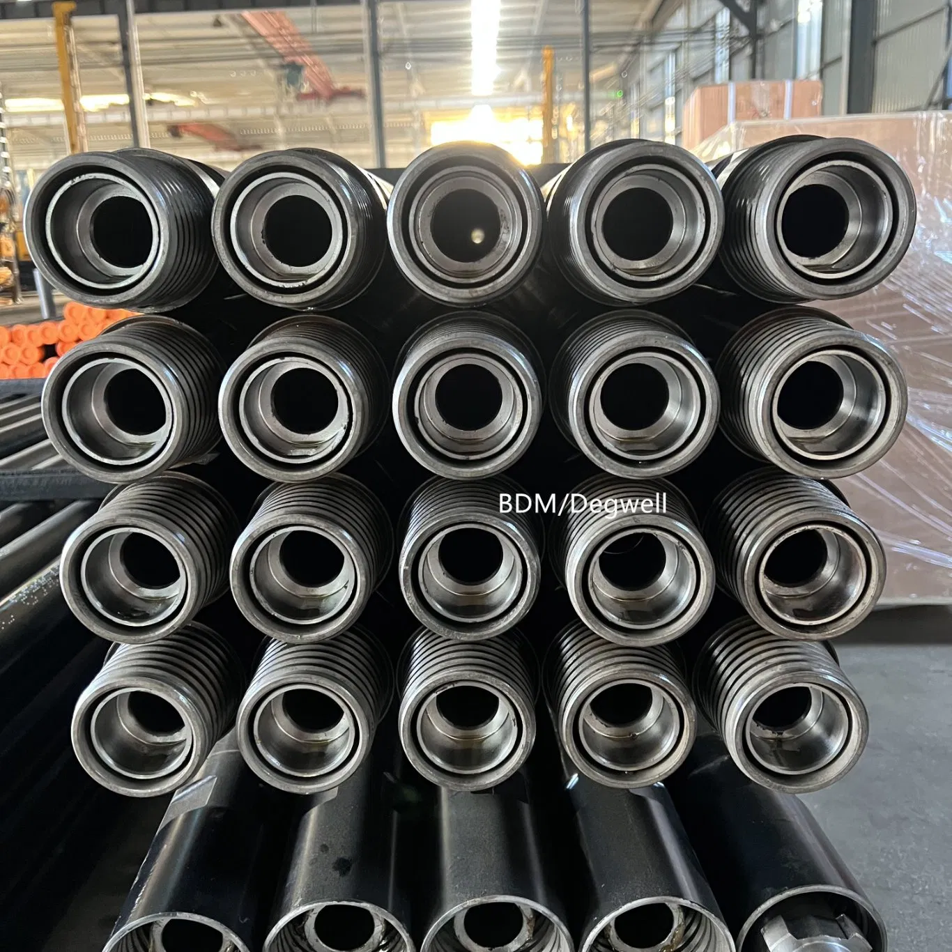 RC Drill Pipe 89mm Remet Thread Reverse Circulation Drilling RC Drill Rod / Drill Pipe