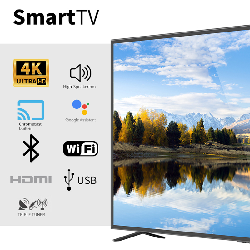 Смарт-телевизор 4K Ultra HD 55-100 дюймов