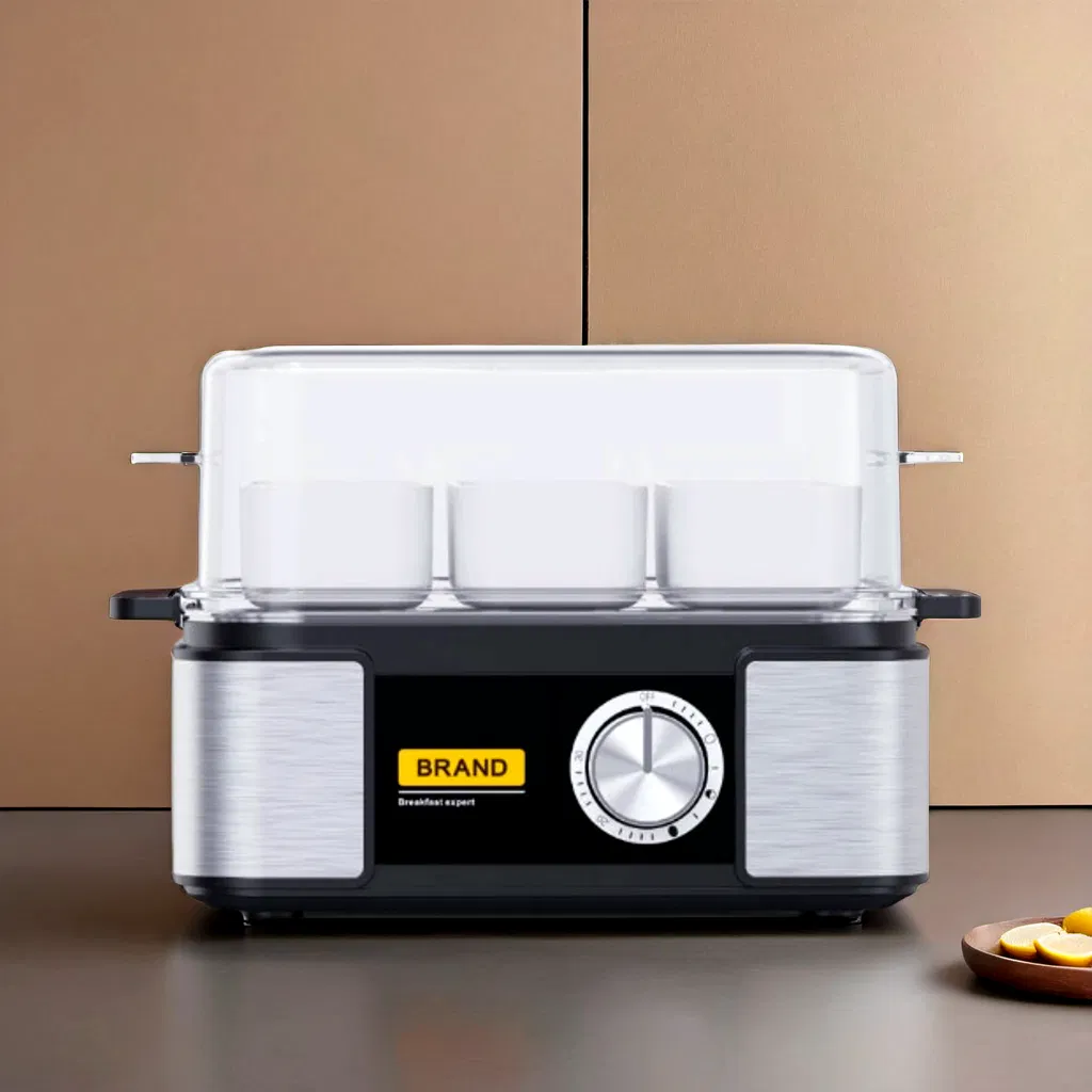 6-Egg Electronic Boiler Egg Cooker: Timer, Anti-Dry, Precise Doneness & Multi-Function