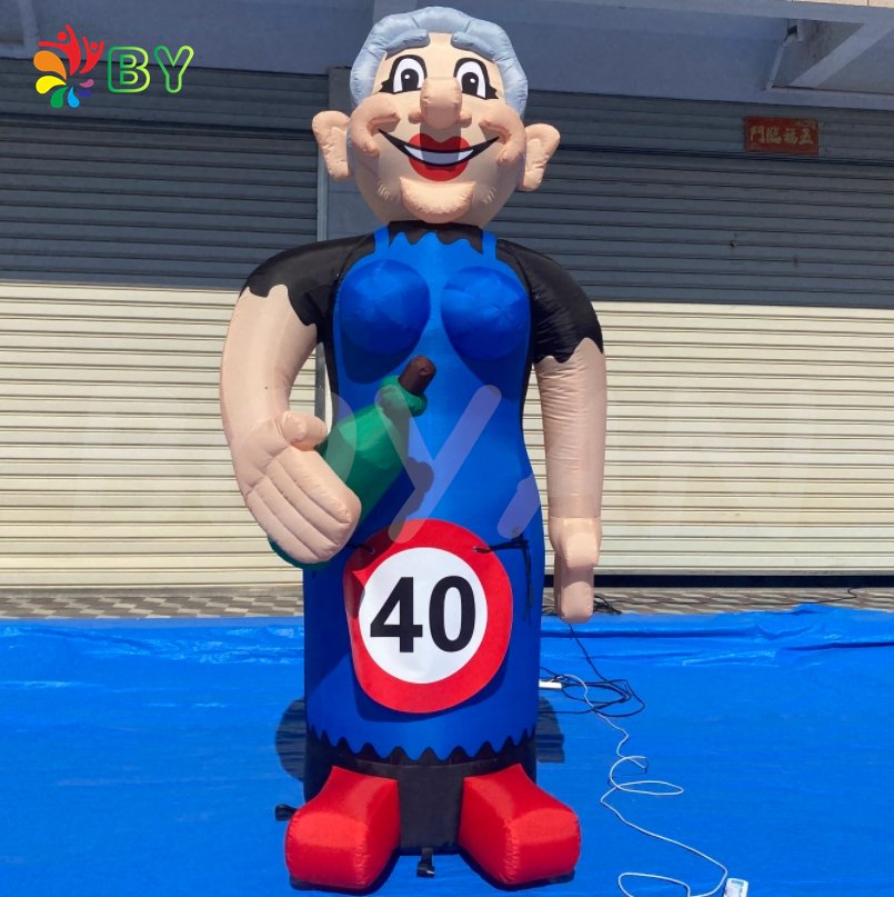 Inflatable Holland Bar Girl Balloon, Holland Character Cartoon/ Doll Sarah Balloon