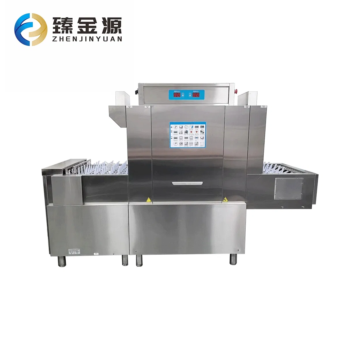 Industry Tunnel Type Conveyor Dishwasher Commercial Conveyor Dishwasher for Hotels Restaurants Cafes
