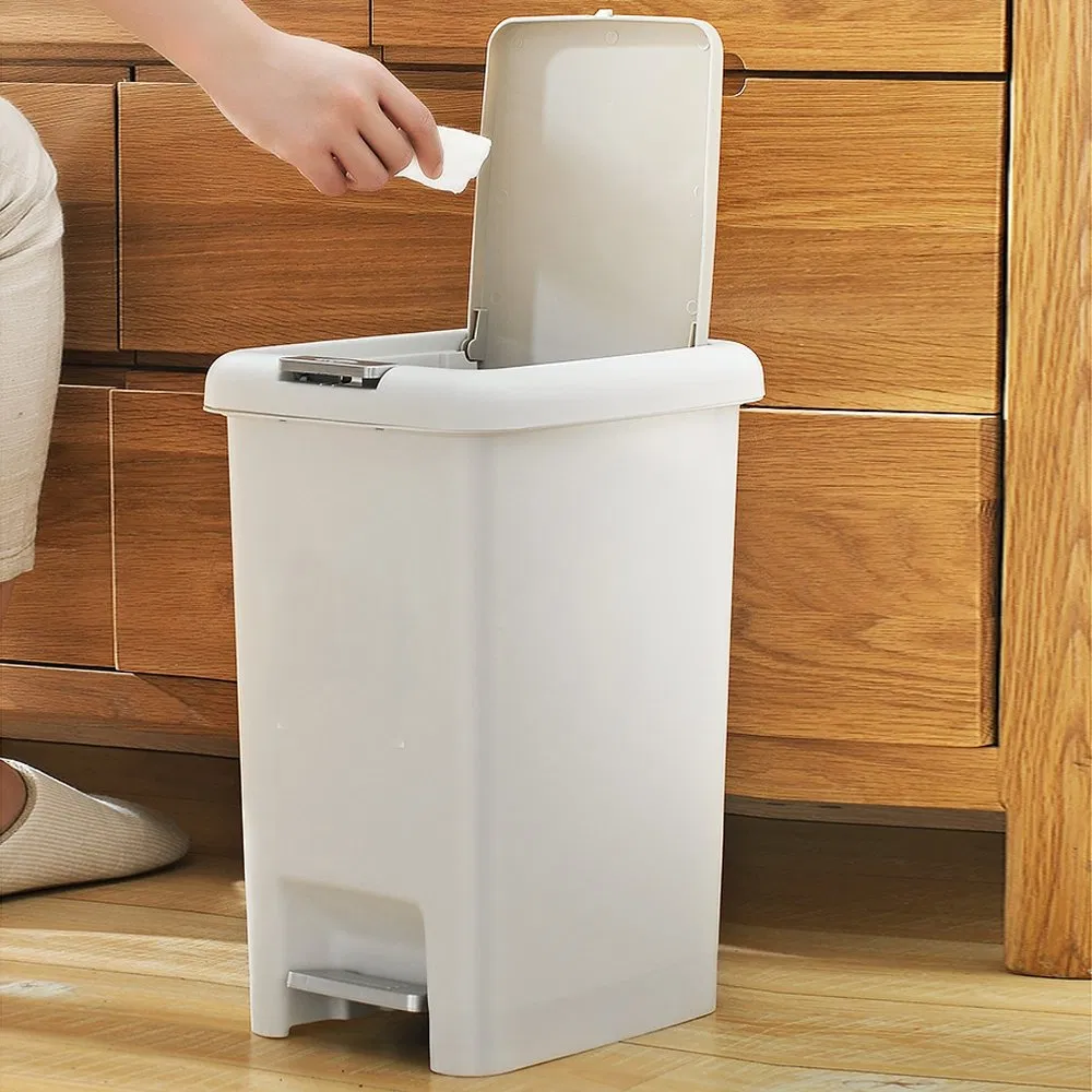 Мусорное ведро прямоугольное с педалью, 8-20 л