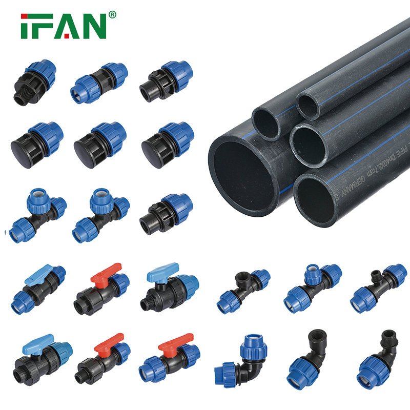 Ifan PE100 High-Density China Supplier Polyethylene Plastic Tubes HDPE Pipe Irrigation Pipes