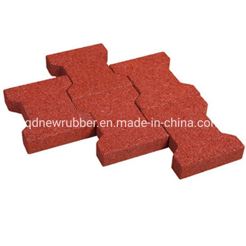 Rubber Paver 3/4 Inch Thick and Ideal for Garden Paths Front or Backyards Park Trails Garages