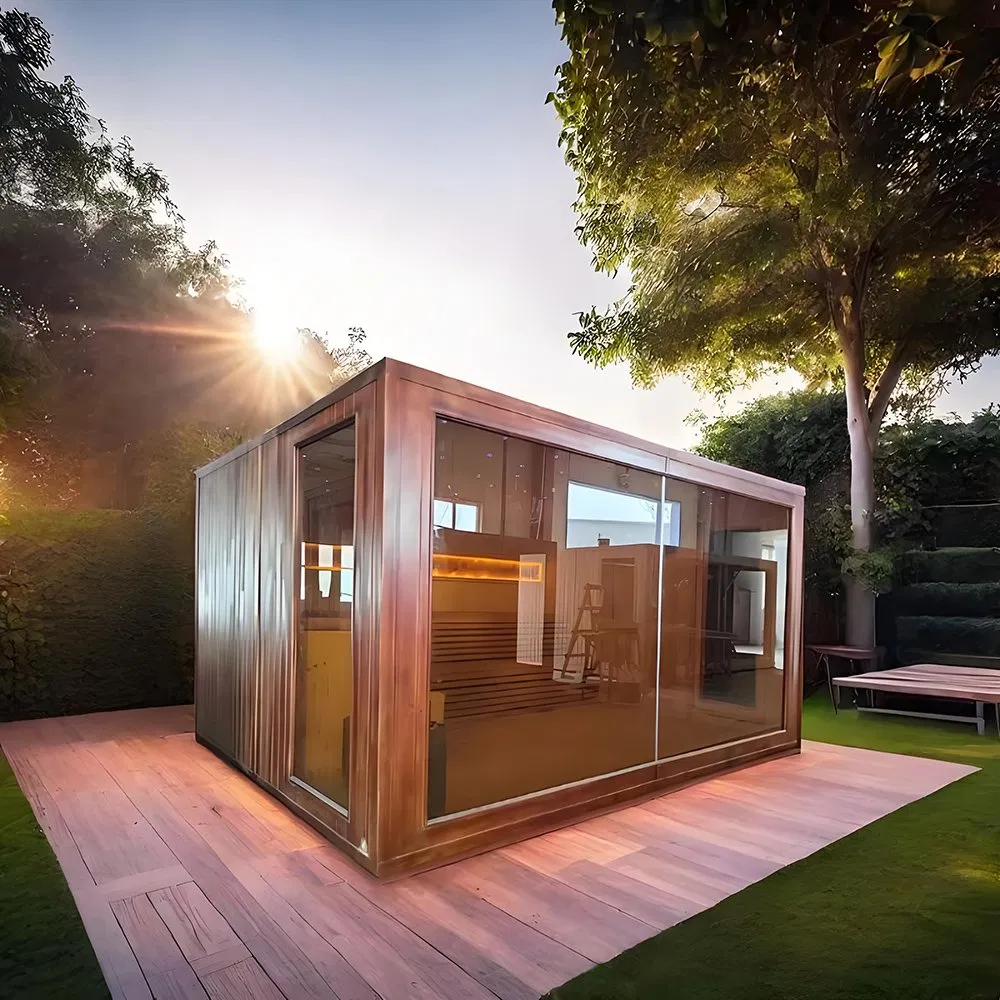 Сауна Boda Luxury Outdoor: инфракрасная, паровая, сухая