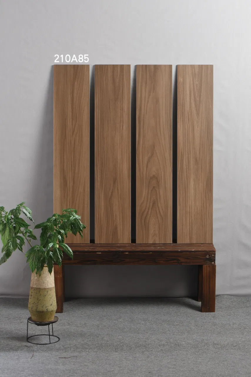 Waterproof 200*1000mm Rustic Wood Look Tile Foshan Factory Wholesale Price