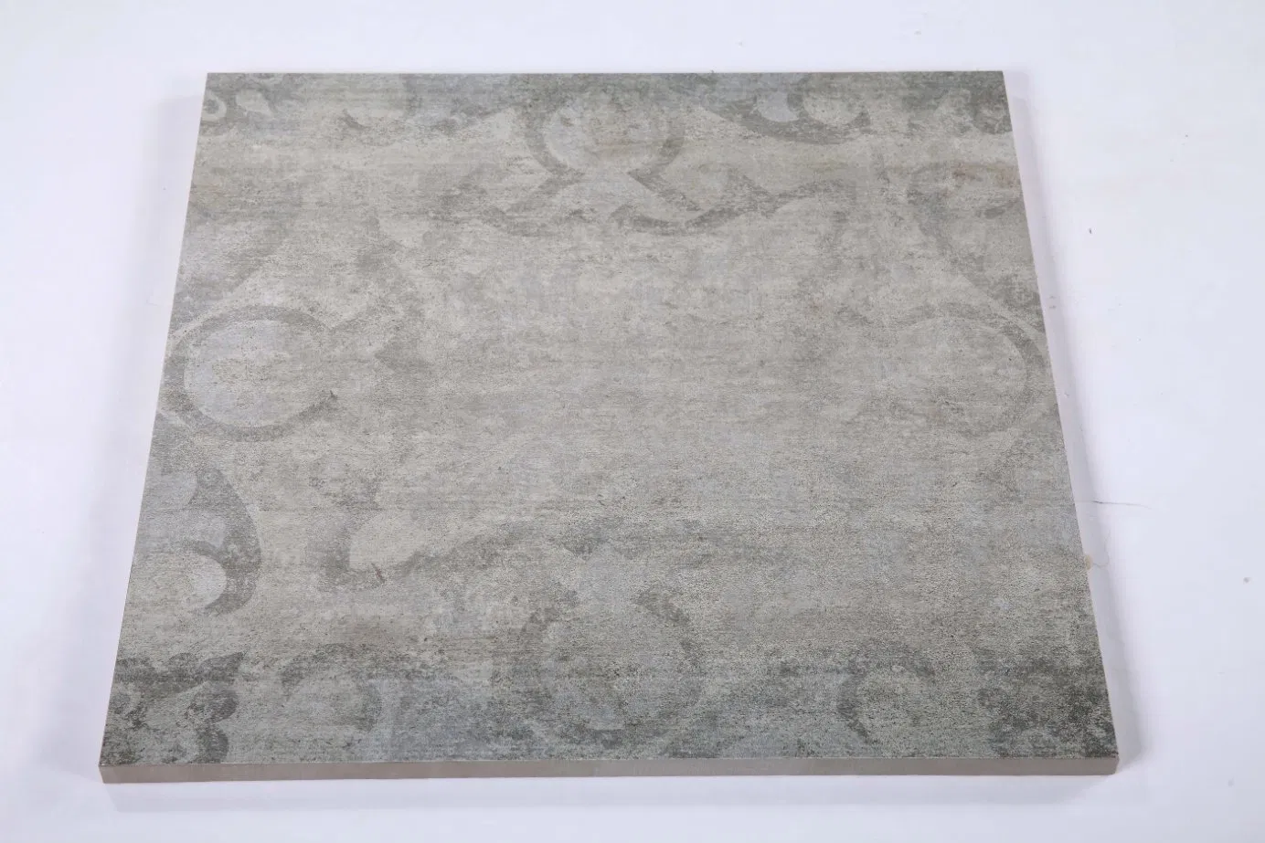 Керамогранит 600x600 мм серый бетон матовый QD60H2761C