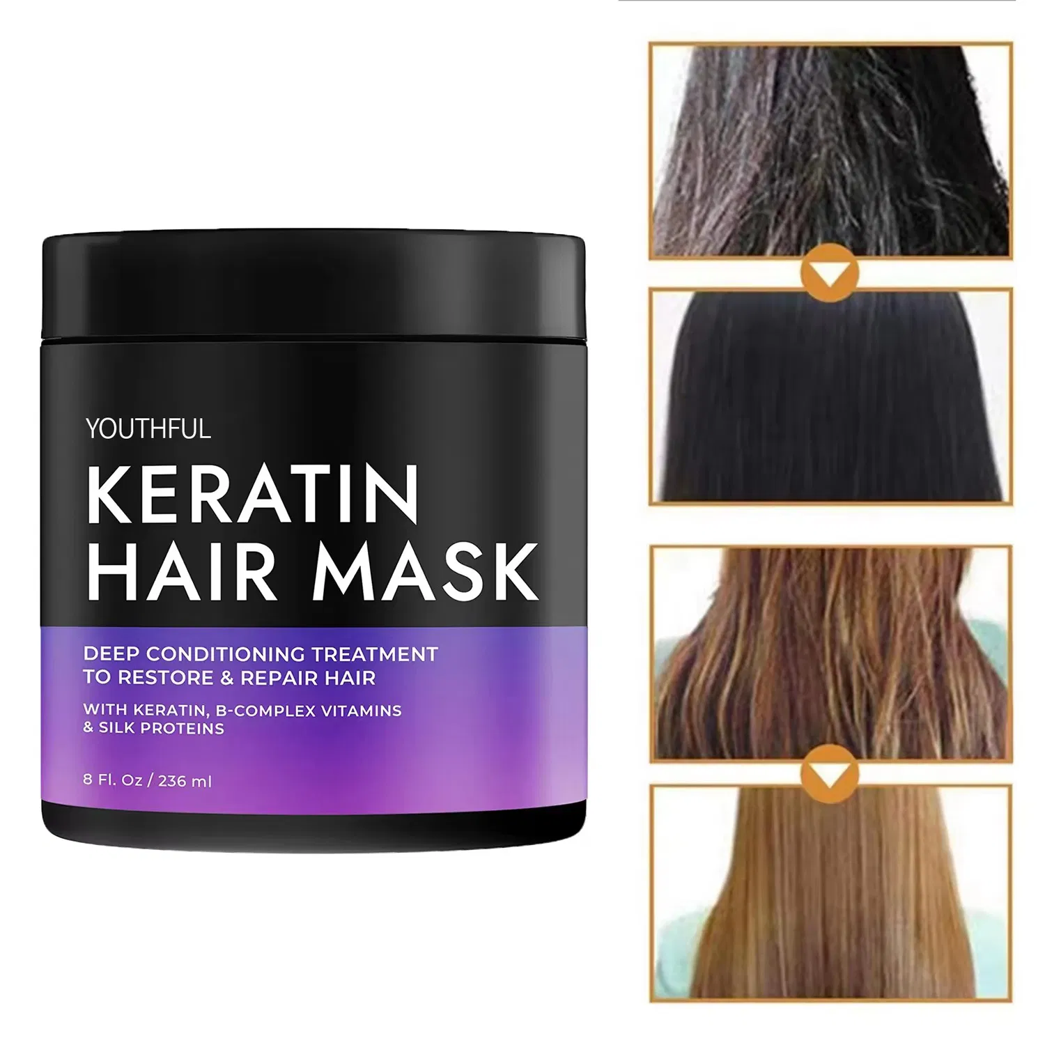 High Quality Keratin Deep Conditioning Moisturizing Hair Mask