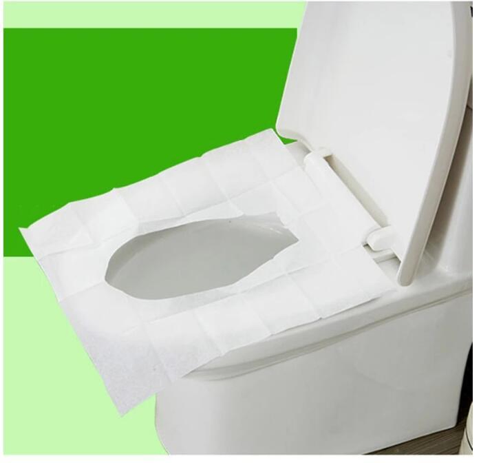 China Wholesale 1/24 Virgin 1ply Wallet Disposable Travel Pack Toilet Seat Cover