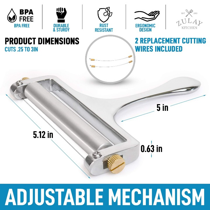 Регулируемая тёрка для сыра с настройкой толщины