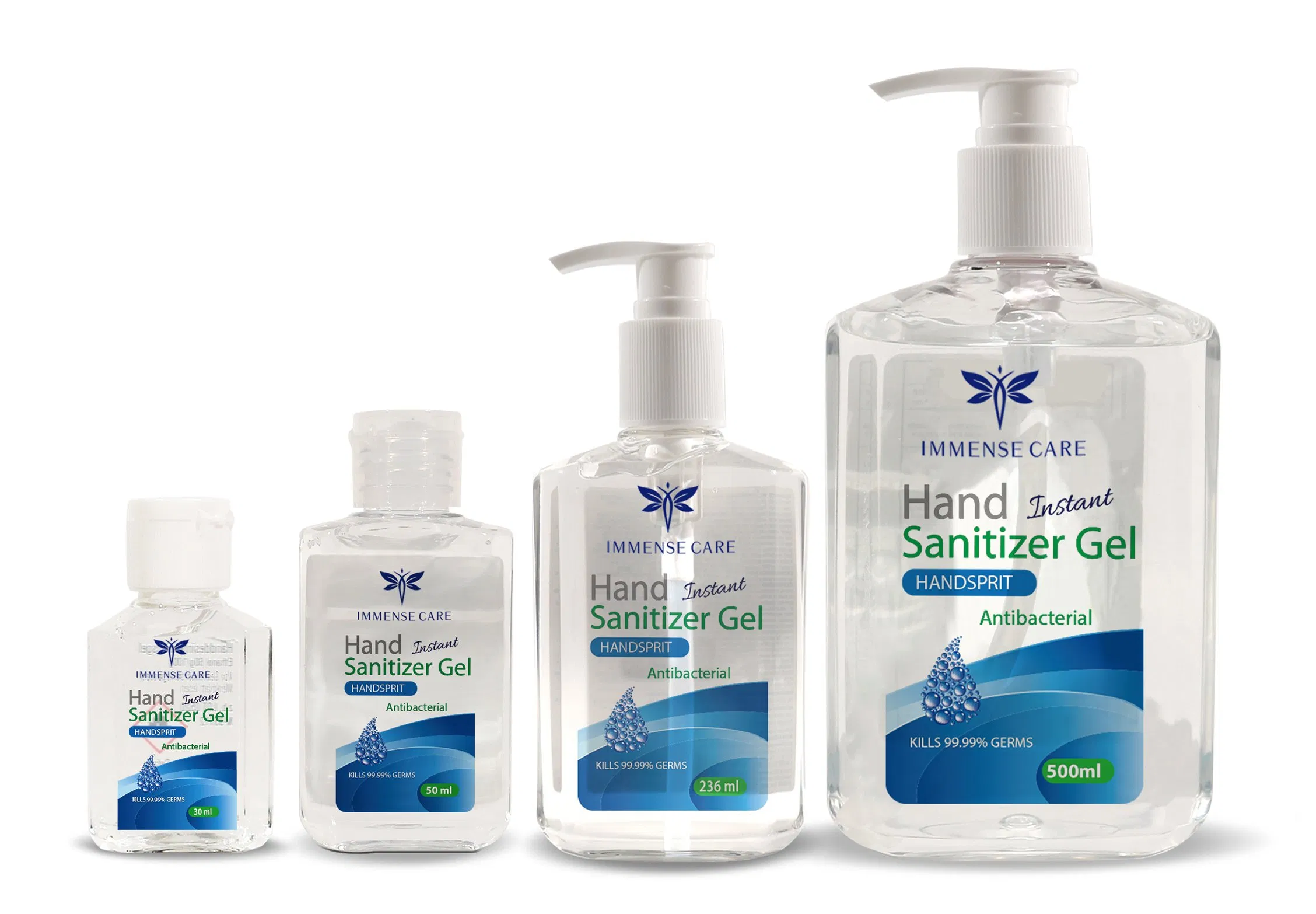 Alcohol Hand Sanitizer - Kills 99.9% Germs and Virus
