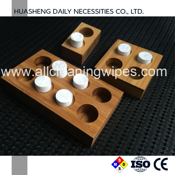 Compressed Mini Napkin Wood Trays