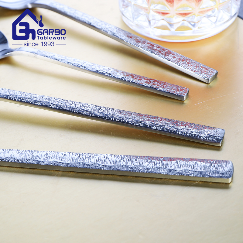 Tock Stainless Steel Dinner Fork Silver Flatware Forks Sets Table Fork 6PCS Sets Stainless Steel Flatware Table Forks Dinner Forks Set of 6 Pieces Middle East