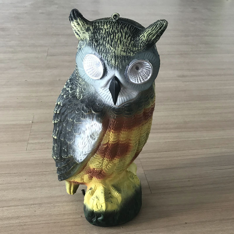 Owl Shape Bird Scared Pest Control Scarer Garden Scarecrow