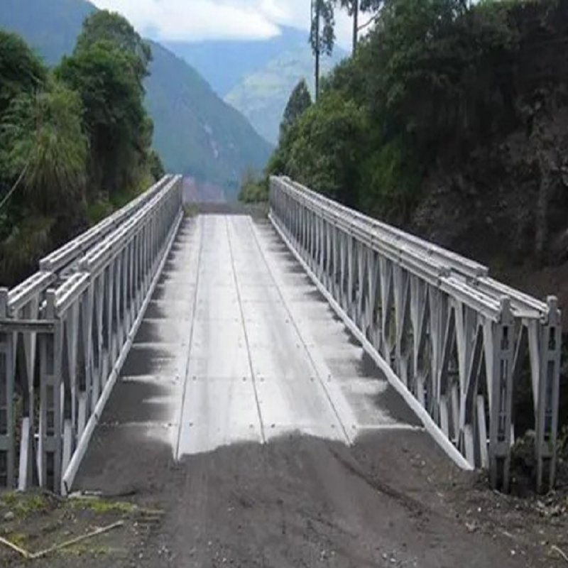 Heavy-Duty Portable Steel Bridge for Modular Construction Projects