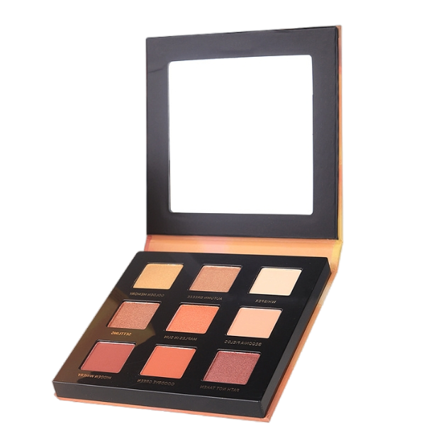 Elegant Matte Pearl Eyeshadow Set - 9 Chic Colors for Glam