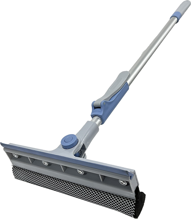 Scalable Trigger Window Squeegee Rotatable Head
