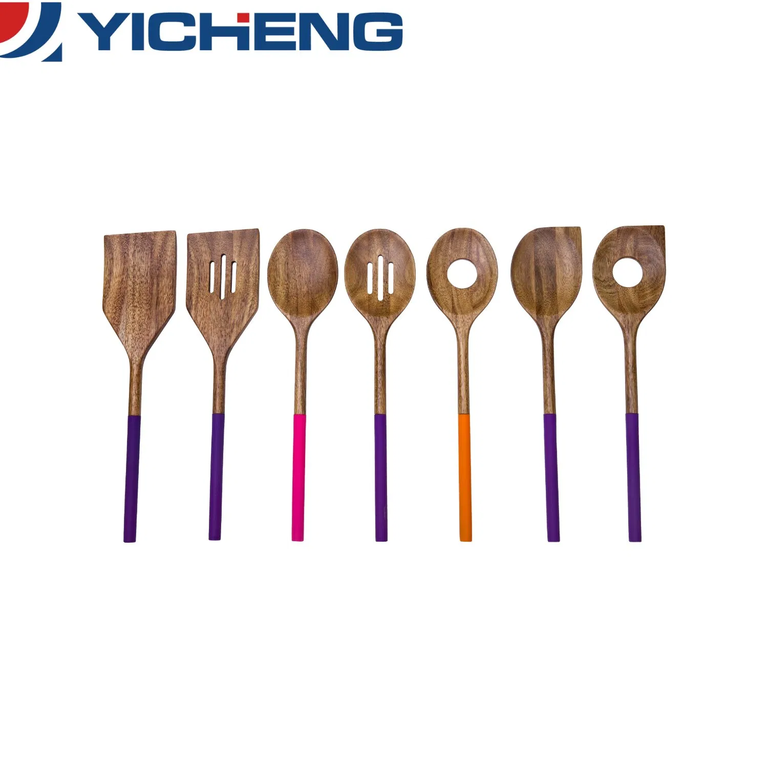 Сервировочная чаша из акации для салатов и фруктов