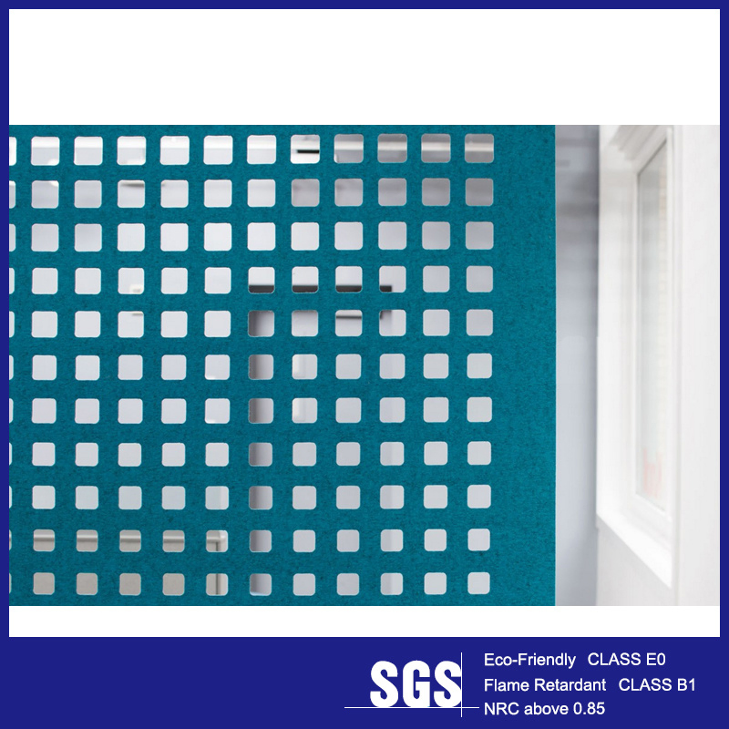 Customized Noise Cancelling Acoustic Panel Made of 100% Polyester Fiber