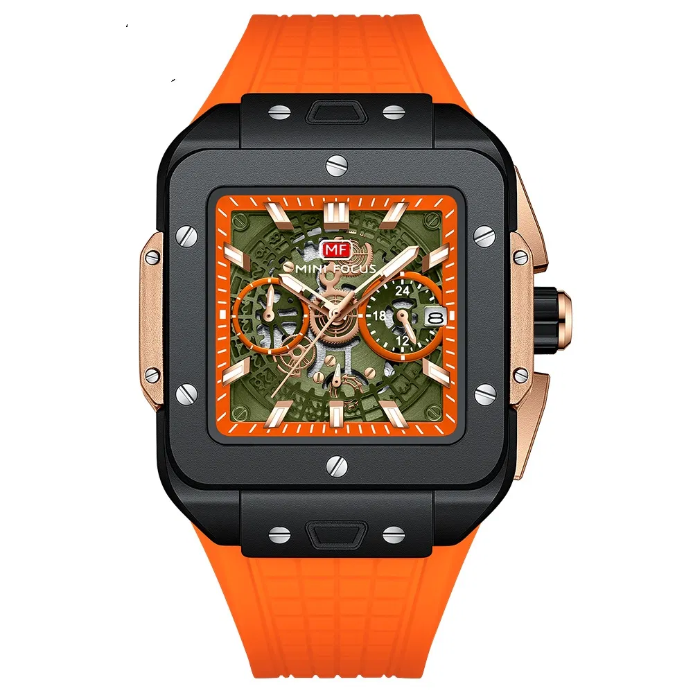 Luxury Men's Sport Wrist Watches Waterproof Luminous Hands Chronograph Clock Reloj Hombre