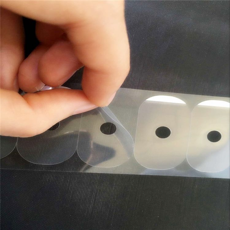 Blue Lens Polish Sticker for Eyeglasses Maintenance