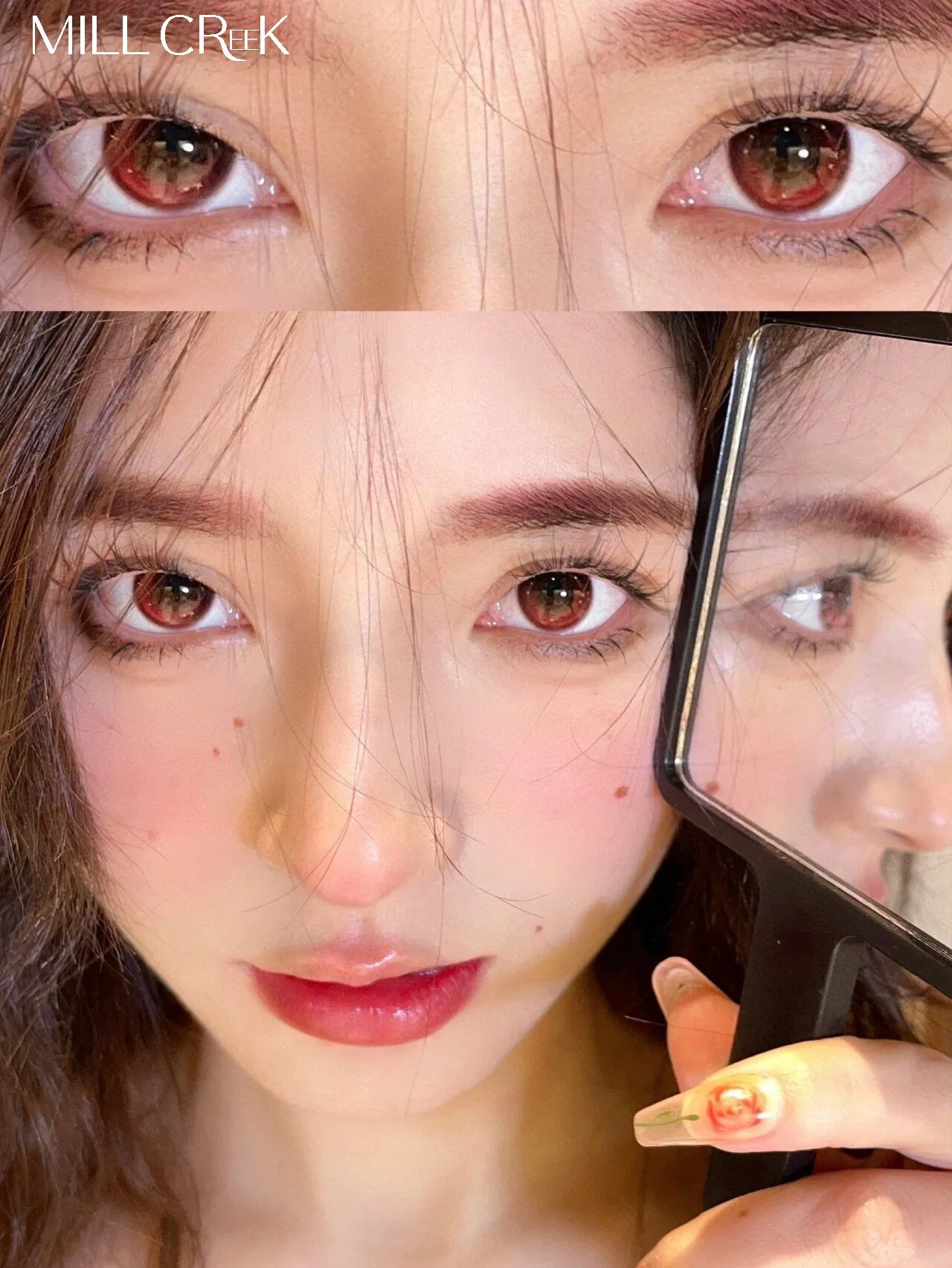 Millcreek OEM Colored Eye Contact Lenses Wholesale Best Selling Cosmetic Contact Lens Soft Yearly Lens New Year Gift