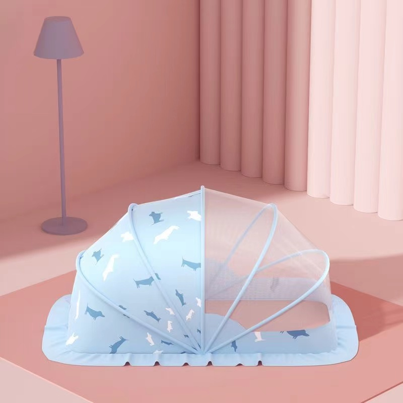 Infant Mask Anti-Mosquito Blanket Foldable Baby Mosquito Net for Bed Children