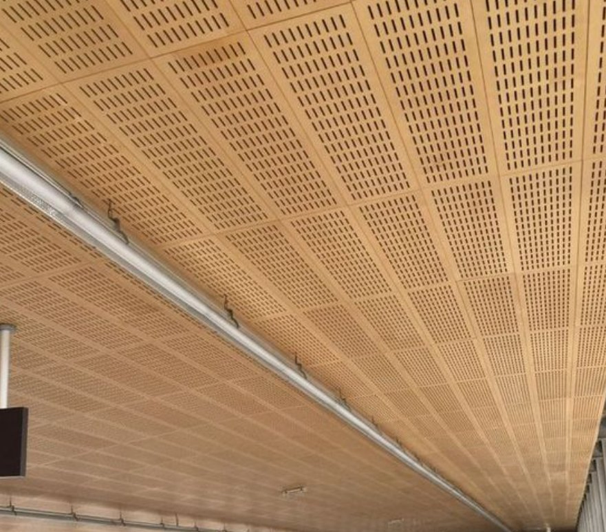 Eco-Friendly Custom Wall Acoustic Board Design Perforated Acoustic Panel