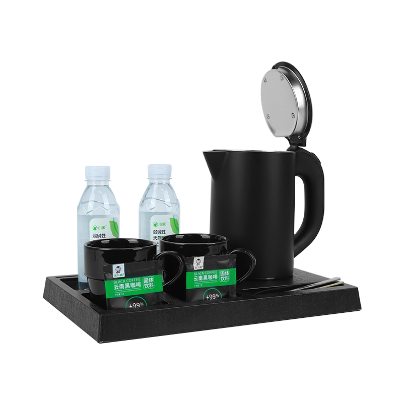 Premium Electric Kettle and Tea Tray Set for Hotels