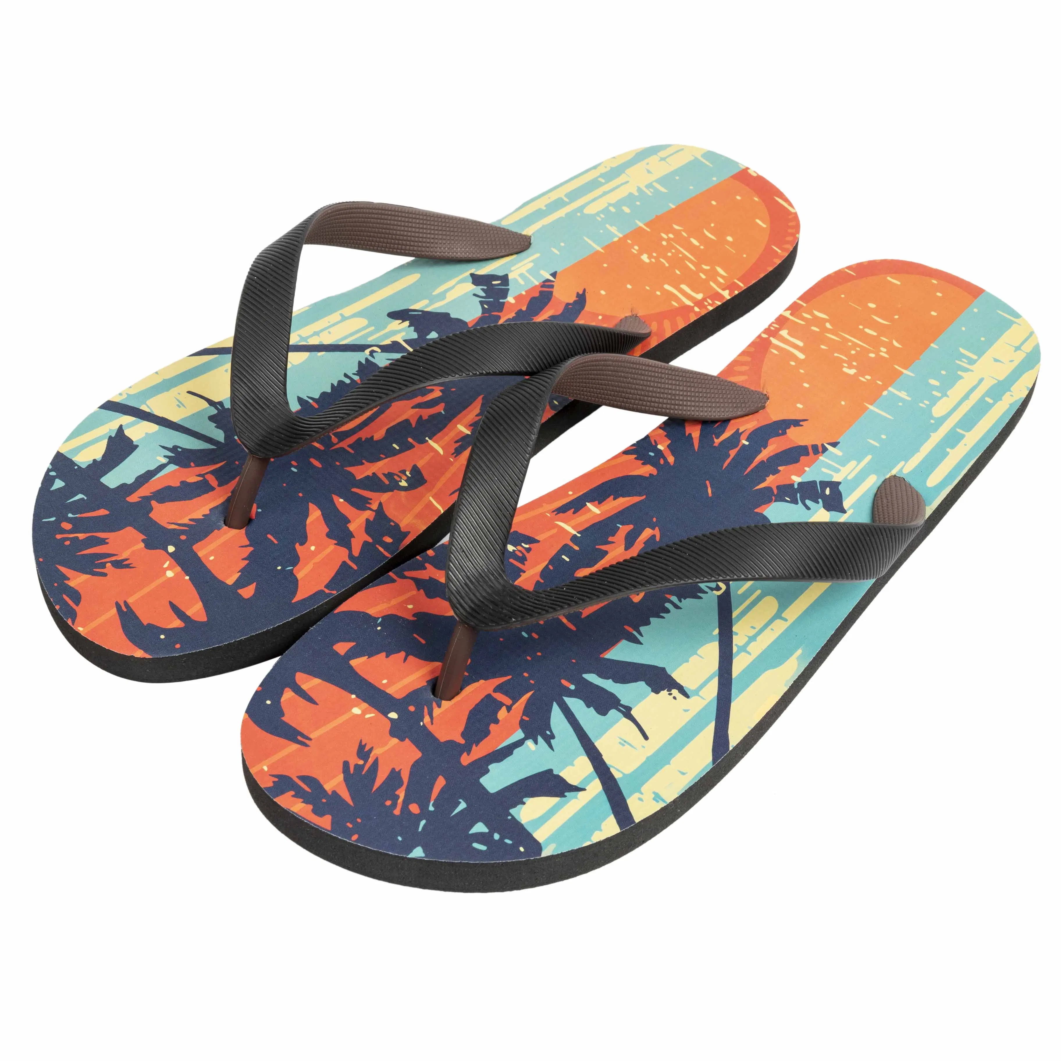 Hot Sale Men Rubber Slipper EVA Beach Hotel Custom Slipper Sandals Outdoor