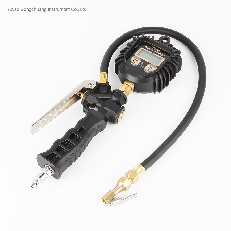 Heavy Duty Digital 0-220psi Truck Tire Pressure Gauge