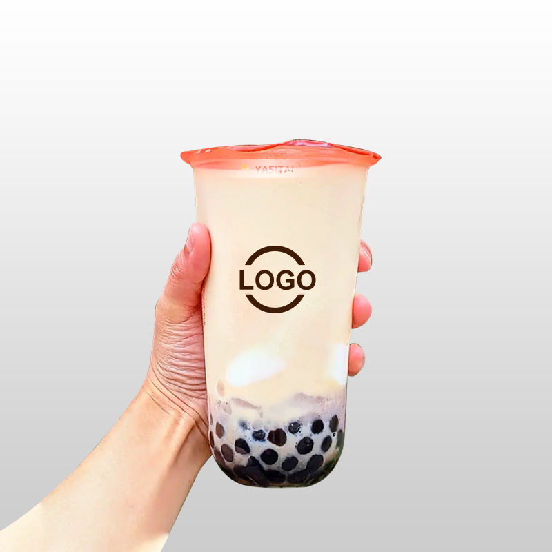 Одноразовый пластиковый стакан для чая Bubble Tea