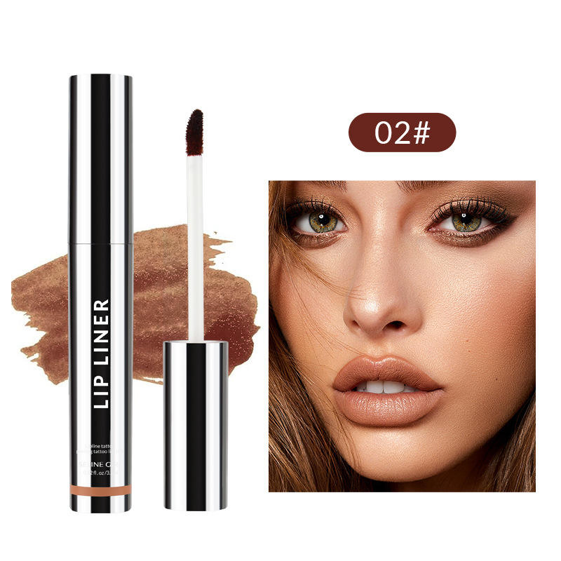 Seline Girl 6 Colors Tattoo Peel-off Non-Stick Cup Lip Lipstick Lip Liner