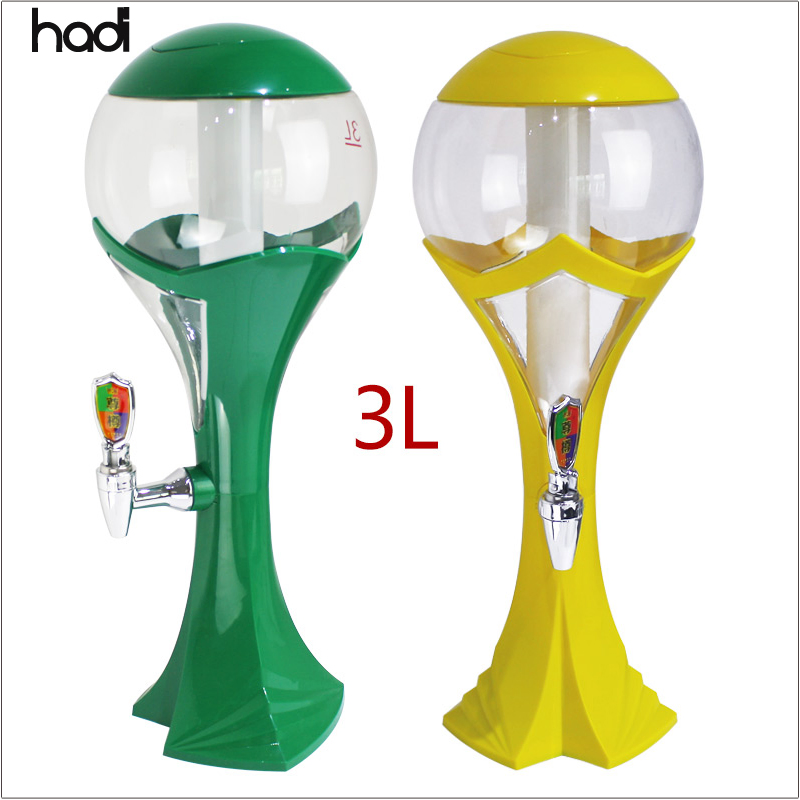 Wholesale Restaurant Supply Cheap Price Table Top Portable Draft Beer Dispenser Backpack Commercial Red Beer Dispenser Tower