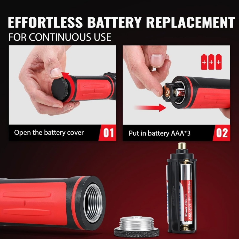 1/2" 3-200nm Electronic Digital Torque Wrench (48161220)