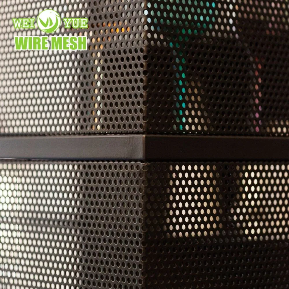 Factory Wholesale High Quality Perforated Metal Mesh Steel Sheet 6mm Thick Stainless Steel Perforated Sheet