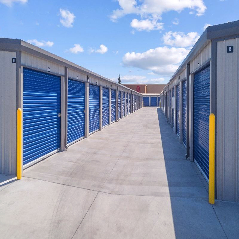 Durable Steel Roll-up Shutter Door for Self Storage Solutions