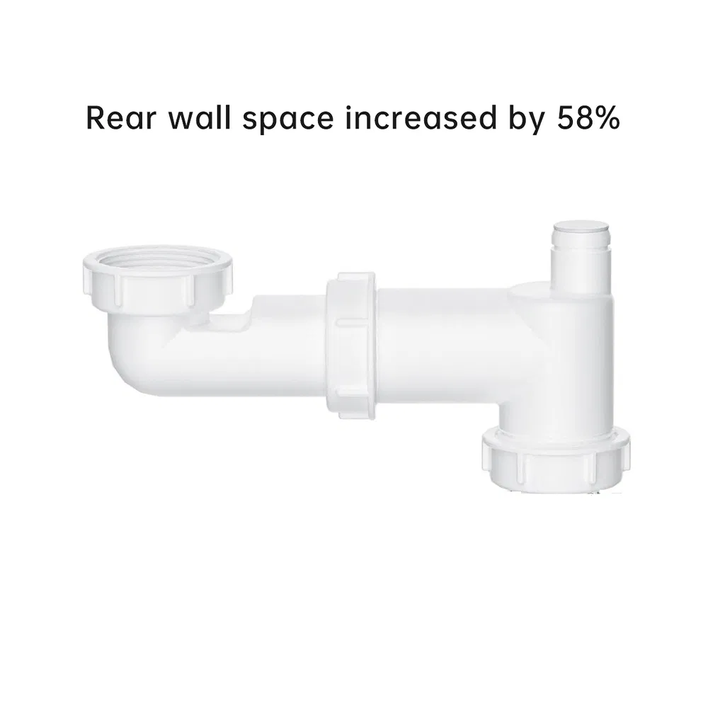 Retrofit Solution We-Hz-04t White Color Popup Basin Sink Drain