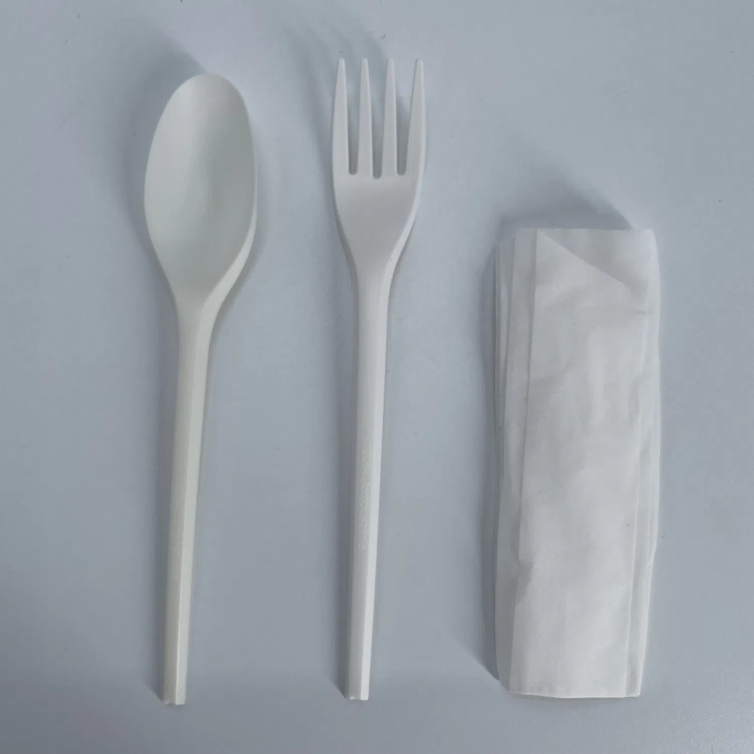 100% Compostable Plastic Free Knife and Fork Biodegradable Tableware