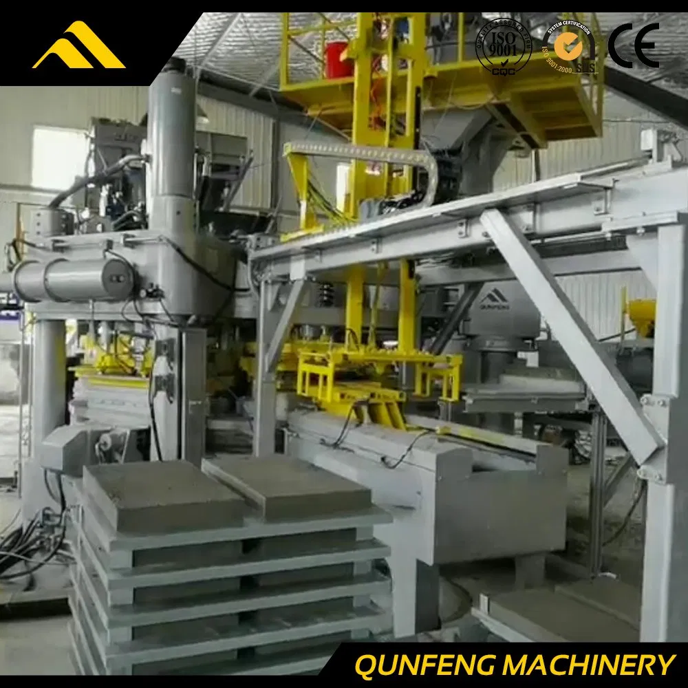 Qunfeng Terrazzo Tiles Manufacturing Equipment with Rotating Design