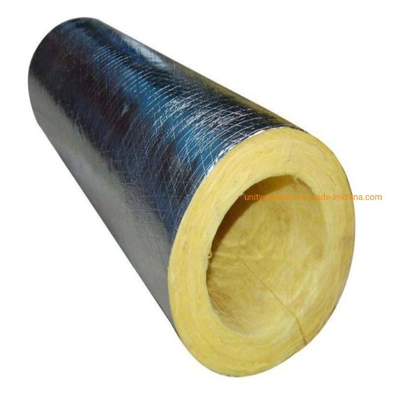 Good Thermal Insulation Material Rockwool Rock Wool Pipe with Aluminum Foil Coated Supplier for Heat Insulated Ss Stainless Steel Pipe of Hot Steam Pipelines