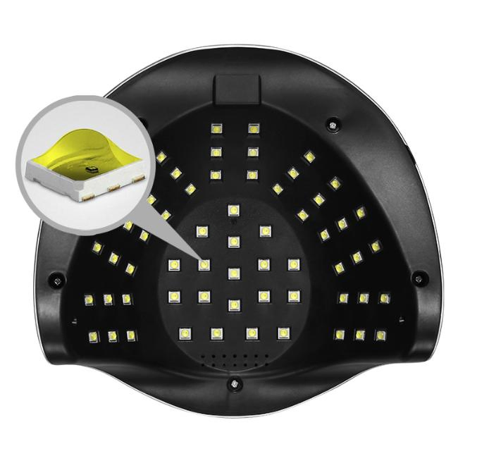 Crystal 268W 60LEDs Colorful UV LED Nail Lamp