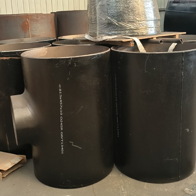 Butt-Welded Pipe Fittings Forged Stainless Steel 316 Seamless Straight Cross Tee