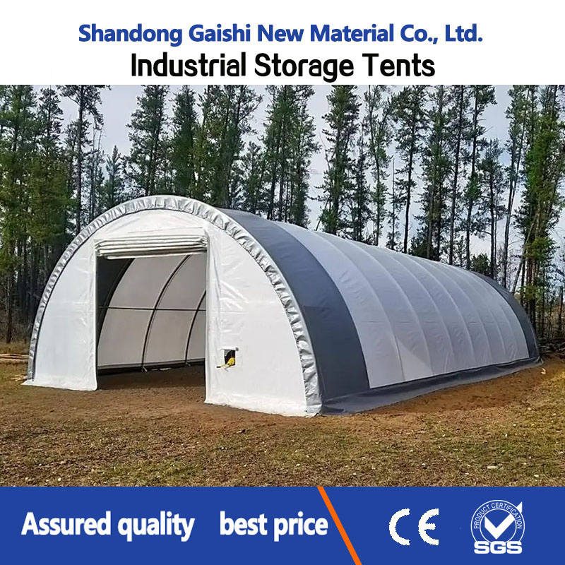 Affordable Double Truss Fabric Buildings Warehouse Storage Hangar Tent for Container Shelter