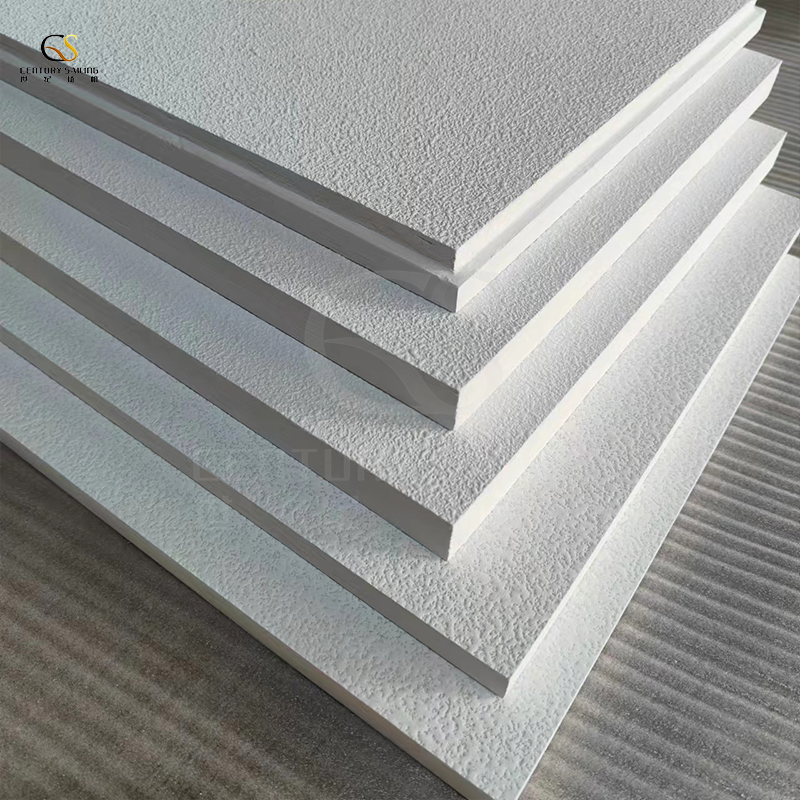 Fireproof Fiberglass Acoustic Ceiling Panel / Board for Suspended Decorative