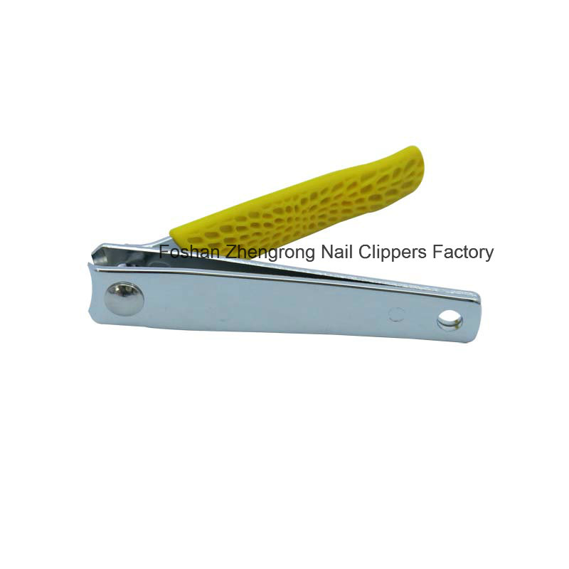 High Quality Carbon Steel Colorful Silicone Cover Toenail Products Cutter (211R-2)