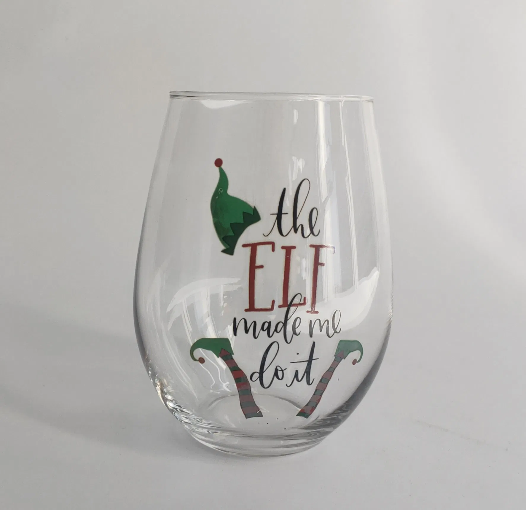 15 Oz Stemless Funny Vintage Unique Personalized Party Anniversary Reunion Decorations Crystal Short Wine Water Gin Spirit and Juice Glass