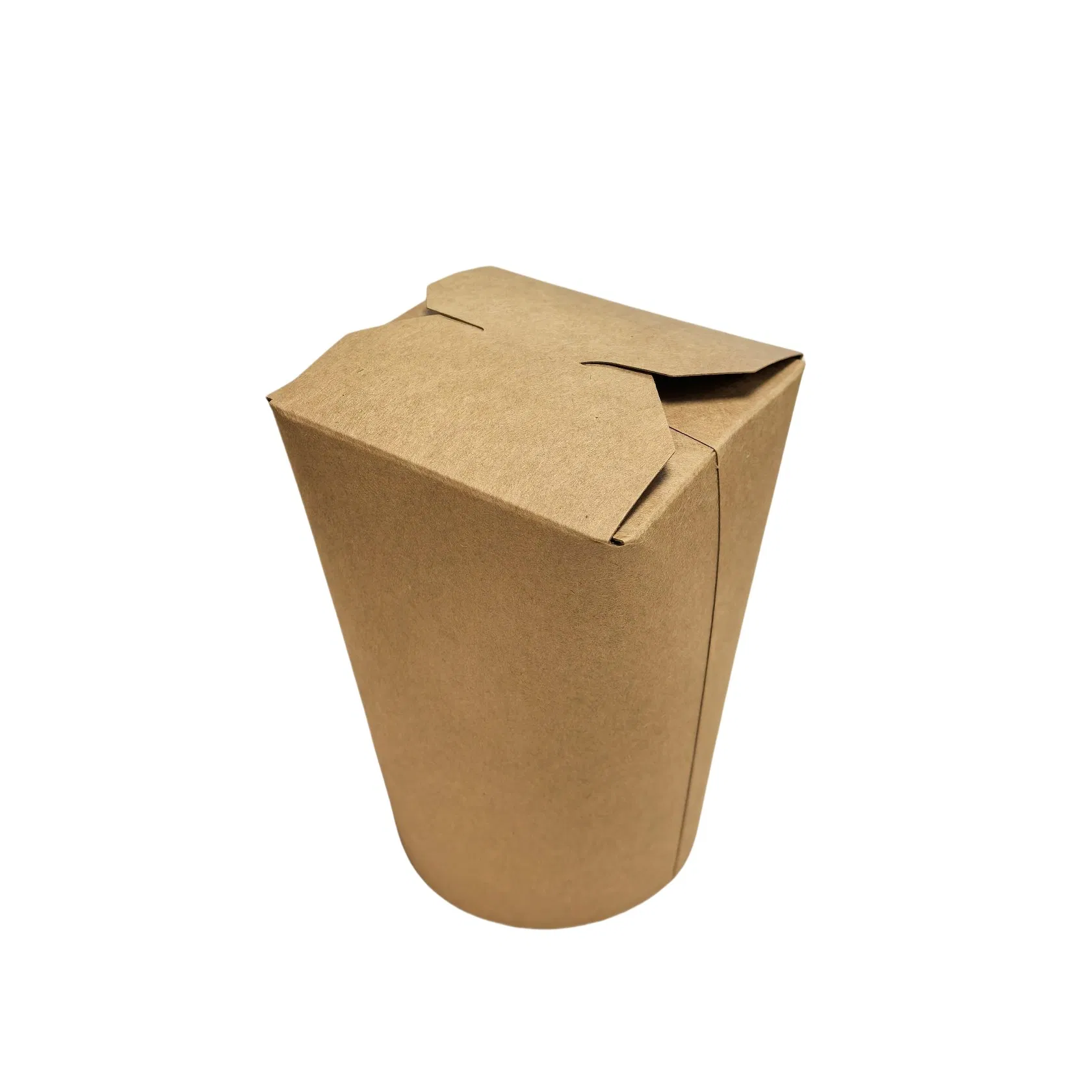Disposable 1000ml Food Packaging Takeaway Round Bottom Noodle Paper Take Away Box