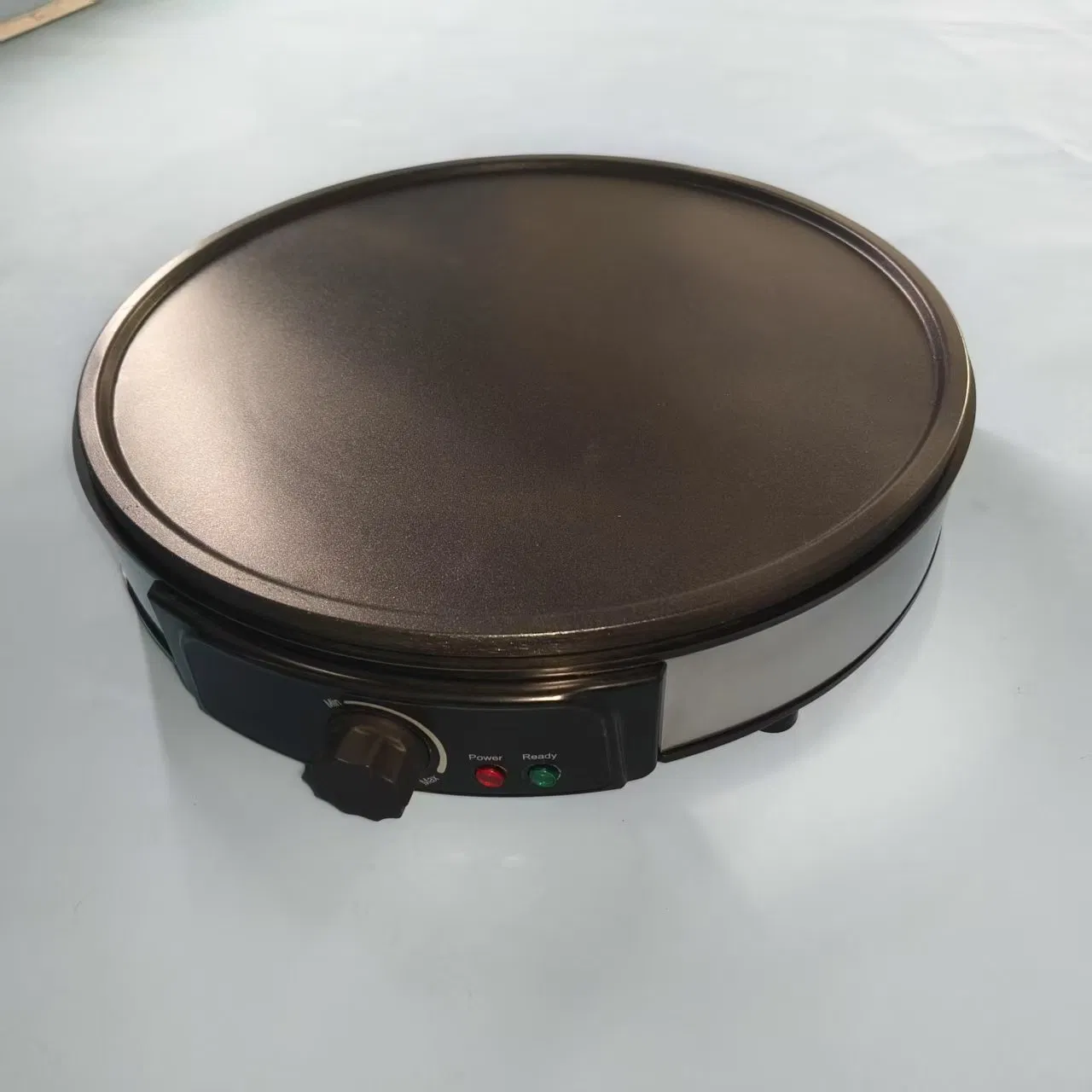 Non-Stick Stainless Steel Electric Crepe Maker with Auto Shut-off for Hygienic Cooking