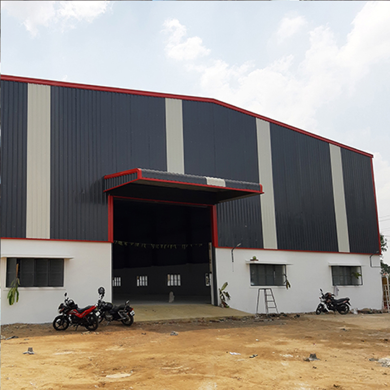 Prefabricated Structural Steel Apartment Building Construction